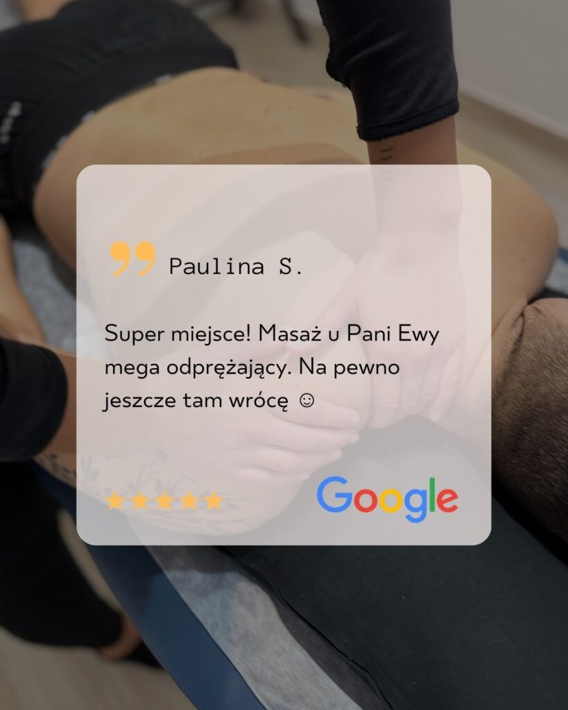 opinia o masażu w rehastudio 5/5